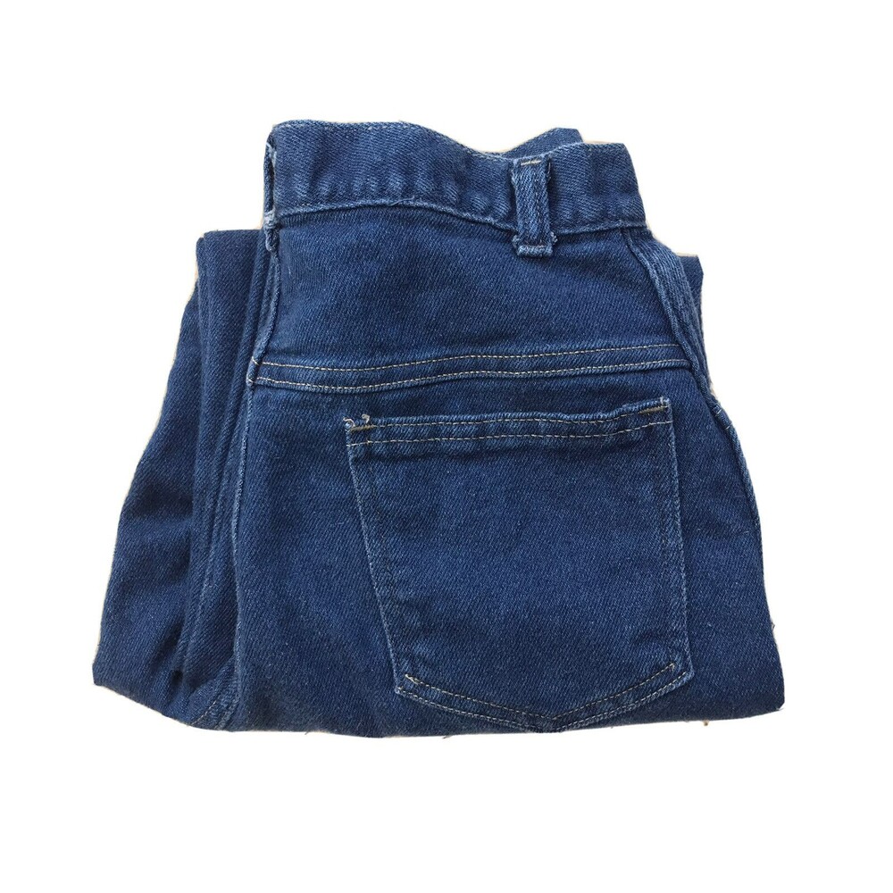 Vintage 70s Sears Womens Size 12 Wide Leg High Rise Mom Jeans USA 27x28” EUC USA